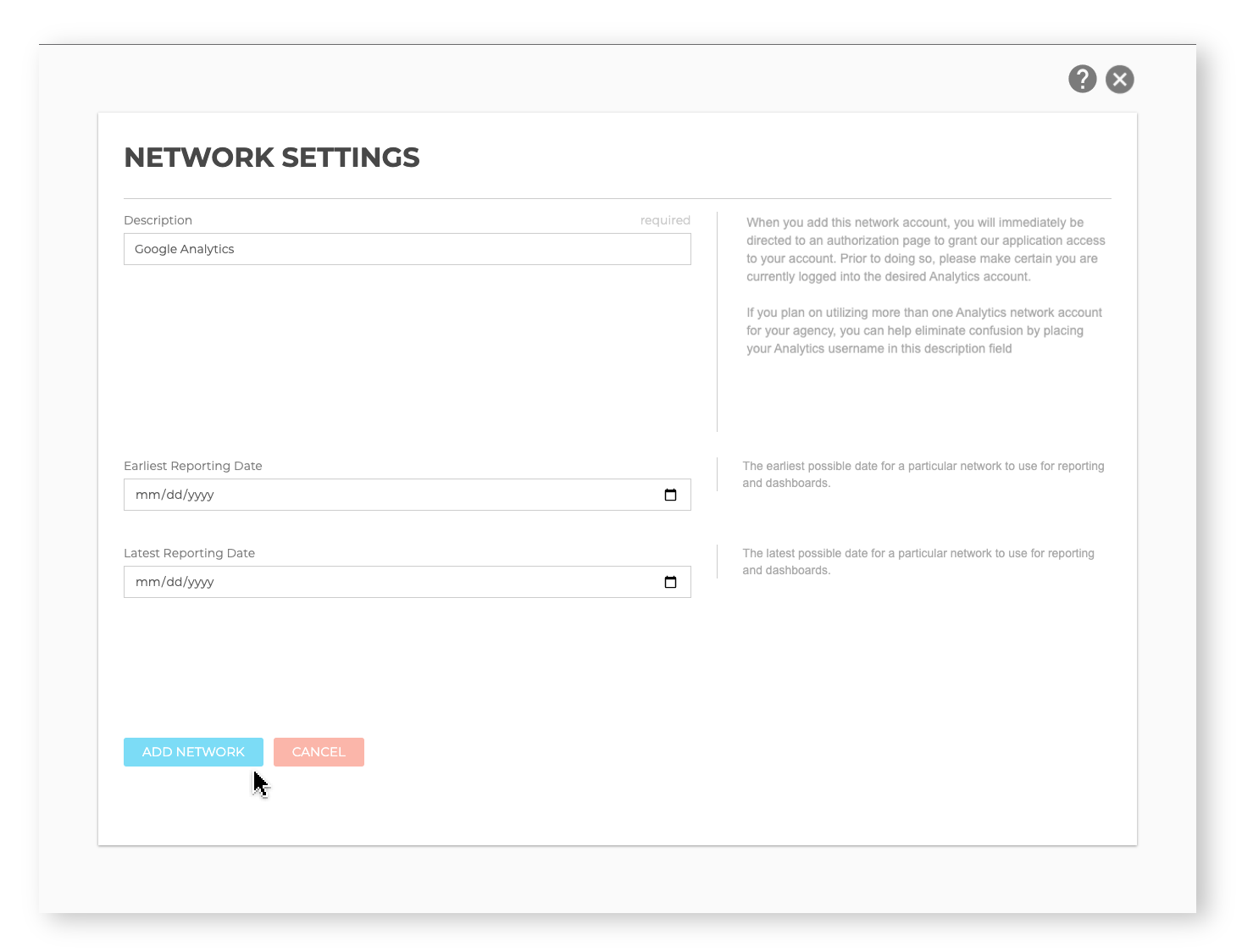 How To Add The Google Analytics Network Ninjacat Support